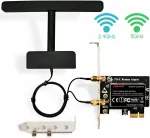 Traadita v&otilde;rgukaart LTERIVER, WiFi, kahe sagedusala, PCI-E, arvutile