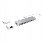 Modulaarne USB-C adapter j5create JCD375 kahe mooduliga