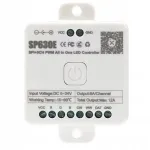 LED kontroller SP630E, Bluetooth, PWM, CCT, RGB, RGBW, RGBCCT, SPI, TTL