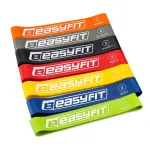 Kummist treeninguribade komplekt EasyFit BrightBand, 7 tk