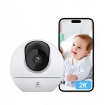 Sise-WiFi kaamera EZVIZ 2K, 360&deg;, liikumis- ja inimtuvastusega
