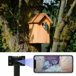 Mini 4K WiFi kaamera WIWACAM aretuskastidele otse&uuml;lekandega
