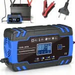 Automaatne auto aku laadija LCD-ga, 12V/24V