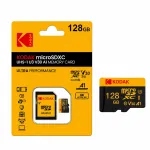 M&auml;lukaart Kodak microSDXC 128GB U3 V30 A1 4K koos SD adapteriga