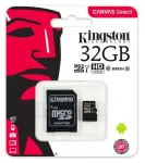 M&auml;lukaart KINGSTON 32GB microSD CL10 adapteriga