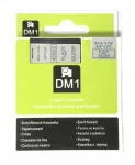 Dymo 40922 lint, 9 mm, h&otilde;bedane musta tekstiga