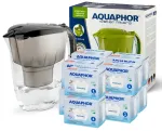AQUAPHOR B25 MAXFOR+ veefiltrite kassettide komplekt, 10 tk, kuni 200 l, JASPER kingitusega