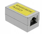 RJ45/8P8C cat.5E varjestatud v&otilde;rgupesa, pesa-pesa