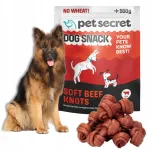 Pehmed veisearoomilised maiused koertele PET SECRET, 500 g