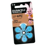 K&otilde;rvatropi patareid DURACELL 675 PR44 1,45V, elavh&otilde;bedavabad