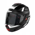 Motorratturi kiiver NOLAN N120-1 SUBWAY N-COM 21, valge/must, matt, XXL