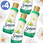Semana Extra Fresh Clear Breeze pesupehmendaja, 0,8 l, 4 tk, 40 pesukorda
