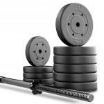 Kaalukomplekt Trex Sport bituumenkaaludega, 46 kg, 150 cm kang