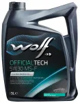 Mootori&otilde;li WOLF OFFICIALTECH 5W30 MS-F, 5 l