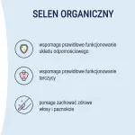 Toidulisand Naturell Organic Selenium, 100 tabletti
