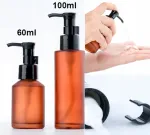 Klaaspudel pikendatud pumbaga 100 ml