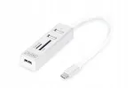 Kaardilugeja DIGITUS 3-port OTG USB-C, SD ja Micro SD