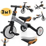 Laste tasakaaluline kolmerattaline OPTIMUS 4-in-1, reguleeritav, kuni 25 kg