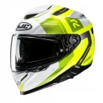 HJC RPHA71 COZAD mootorrattakiiver valge/kollane, M suurus