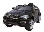 Laste elektriauto BMW X6, must, kuni 30 kg kaaluvatele lastele
