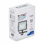 LED-projektor V-TAC 30W SAMSUNG kiibiga liikumisanduri ja Cut-OFF funktsiooniga must