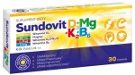 Toidulisand POLSKI LEK Sundovit D3 + Mg + K2 + B6, 30 tabletti