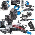 Nurklihvija GEKO G80821, 2000 W, 255 mm, laser ja toitega seade