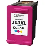 HP 303XL v&auml;rviline tindiserv, 18 ml, sobib Envy Photo 6220, 6230, 7134 printeritele