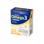 Toidulisand Omega 3 + Vitamiin D3 4000 lanoliinist, 60 kapslit, Xenico Pharma