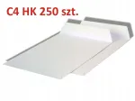 C4 &uuml;mbrikud, valged, tr&uuml;kiga, 250 tk