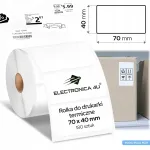 Kleepuvad sildid Phomemo M200/M220/M221 printerile, 70x40 mm