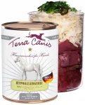 TERRA CANIS h&uuml;poallergeensed hobuseliha konservid koertele, human grade