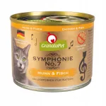 GranataPet Symphonie No.7 kassikonserv kanaliha ja kalaga, 200 g