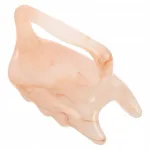 Roosa gua sha massaažikivi kehapunktide stimuleerimiseks