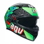AGV K3 E2206 MPLK Chameleon mootorratturi kiiver, suurus XS