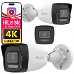 IP videokaamera HiLook IPC-B180H 8 Mpx, 4K, PoE, mikrofoniga