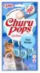 Tuuni suupisted kassidele Churu Pops, 4 x 15 g