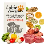 BARF k&uuml;lmutatud roheline linnuliha ja veiseliha koerakuubikud 10 kg