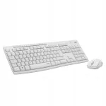 Logitech MK295 traadita klaviatuur ja hiir, valge, QWERTY