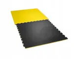 Tatami tekvondo matt, kahev&auml;rviline, 100x100x2,5 cm, punane-must