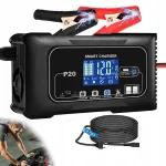 Akulaadija P20, 12V 20A / 24V 10A, automaatne