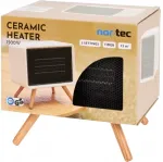 Keraamiline radiaator Nor-Tec jalgadega, 1500 W, taimer, valge