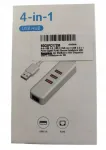4-pesaga USB jagaja