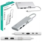 USB-C hub AUKEY OfficeDok 6in1, 100W, HDMI 4K, 10Gbps dokk