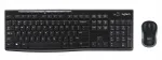 Logitech MK270 klaviatuur ja hiir, must, QWERTY, hispaania keel