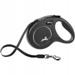 Automaatne koera rihm Flexi Classic M, 5 m, must, kuni 25 kg