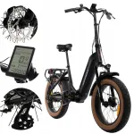 Elektriline jalgratas Germina FAT BIKE, 20", 250W, kokkupandav, 36V, 13,2 Ah