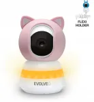 EVOLVEO Baby Monitor LUX roosa videobeebimonitor
