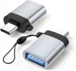 USB-Type-C OTG adapter, USB 3.0, kiire andmeedastus, h&otilde;bedane