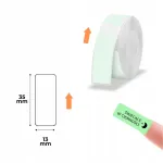 Kleepsud NIIMBOT, fluorestsentsed, 13x35 mm, 90 tk, sobivad B18/N1